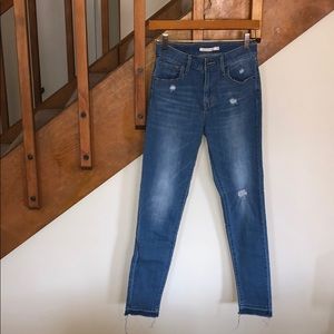 721 LEVI’S high rise skinny